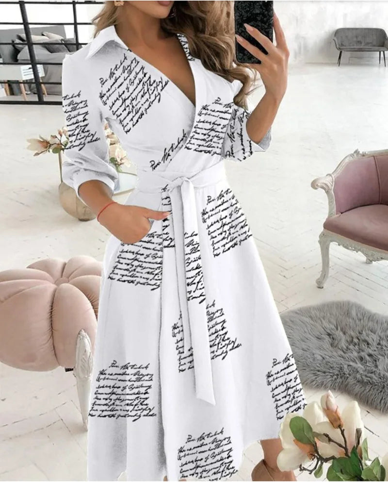 LD | Elegante wikkeljurk