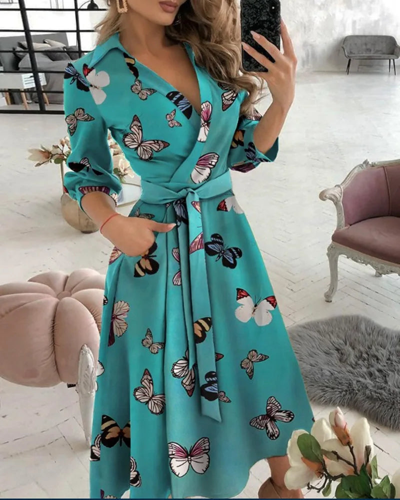 LD | Elegante wikkeljurk