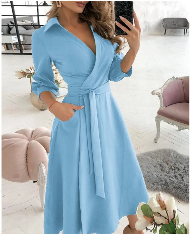 LD | Elegante wikkeljurk