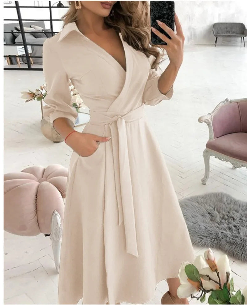 LD | Elegante wikkeljurk