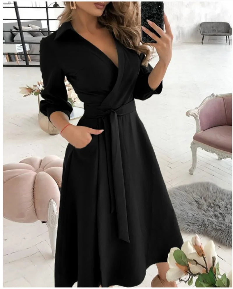 LD | Elegante wikkeljurk