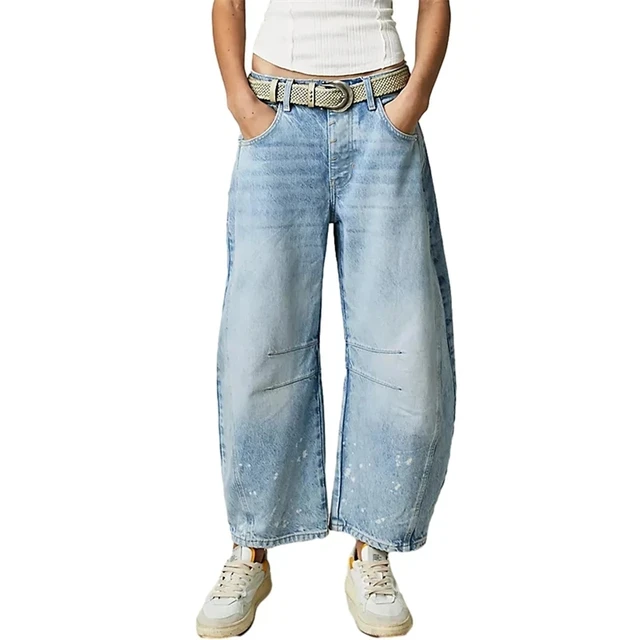 LD | Relaxed taps toelopende cargo jeans