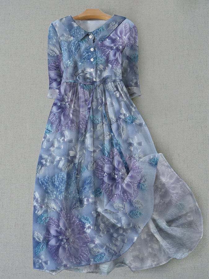 LD en modieuze winterjurk