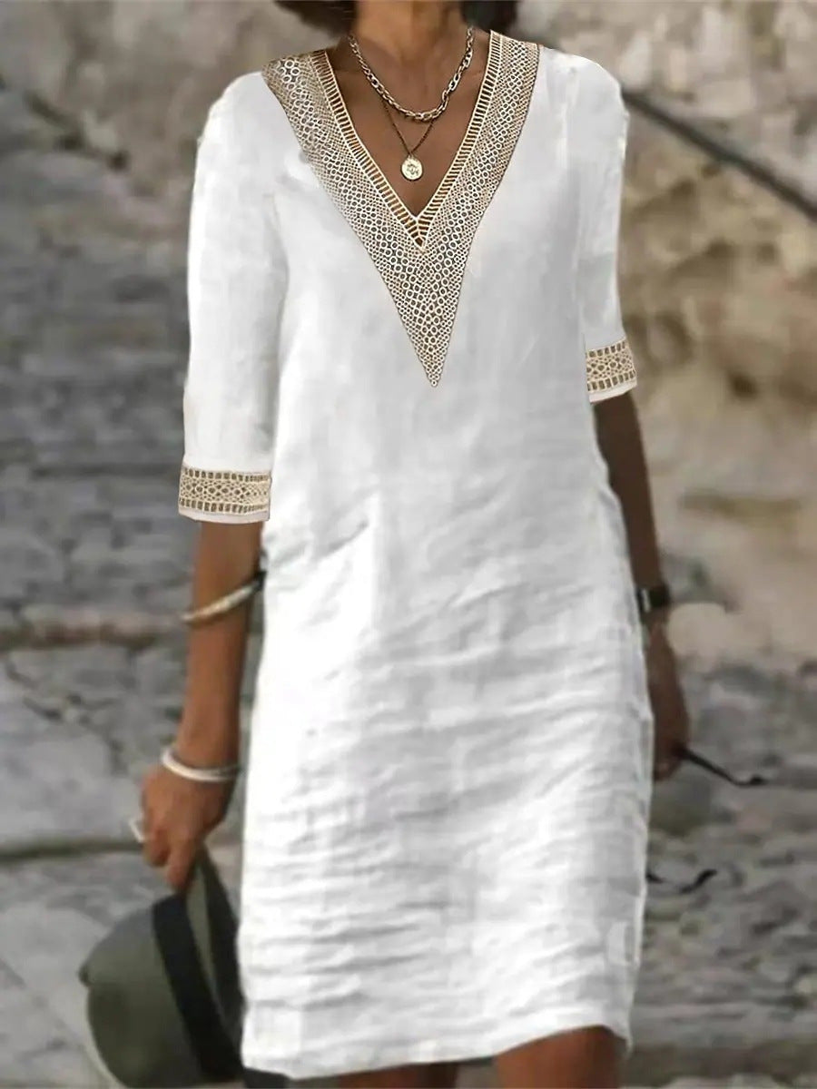 LD | Elegante en frisse jurk