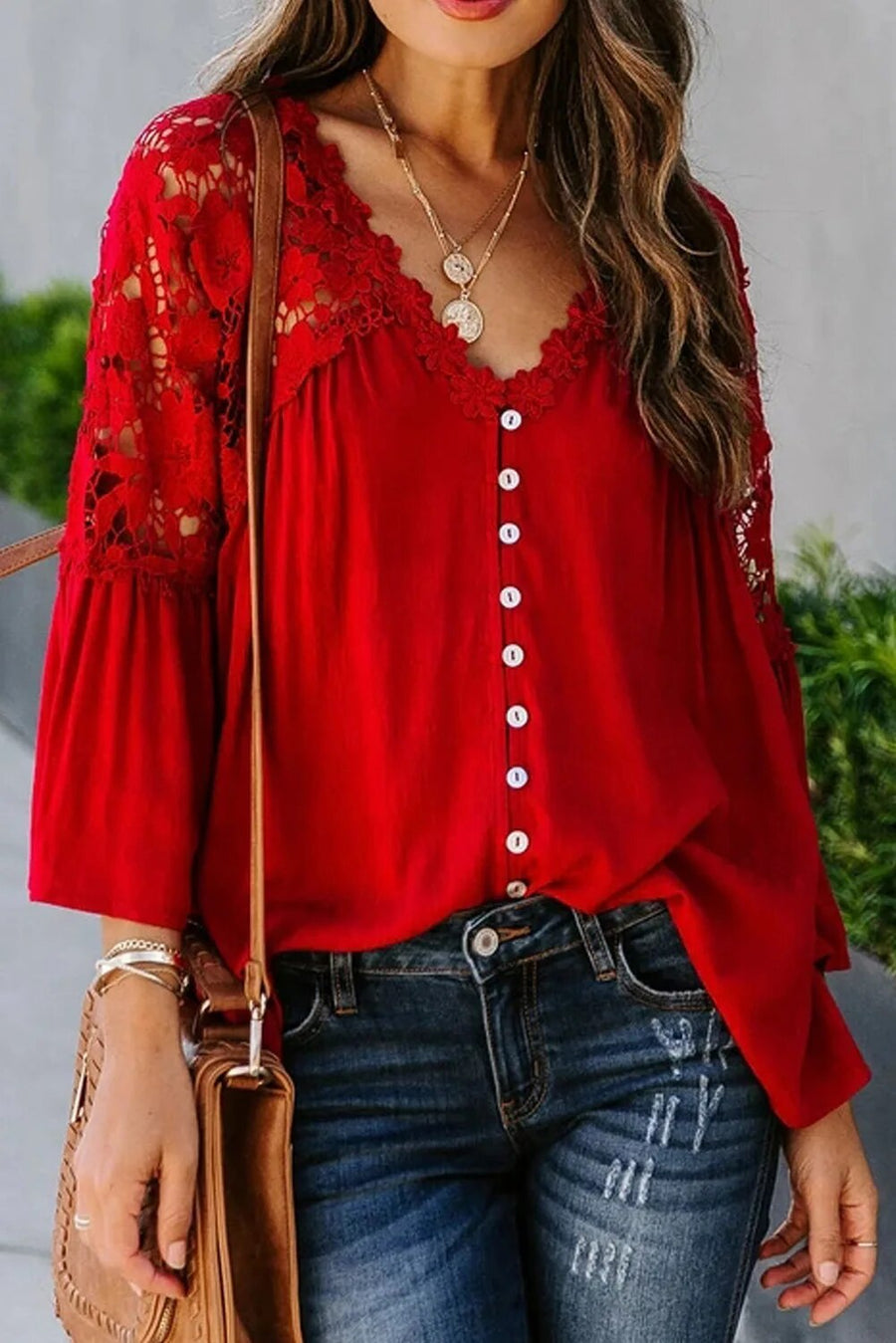 LD | Gehaakte blouse