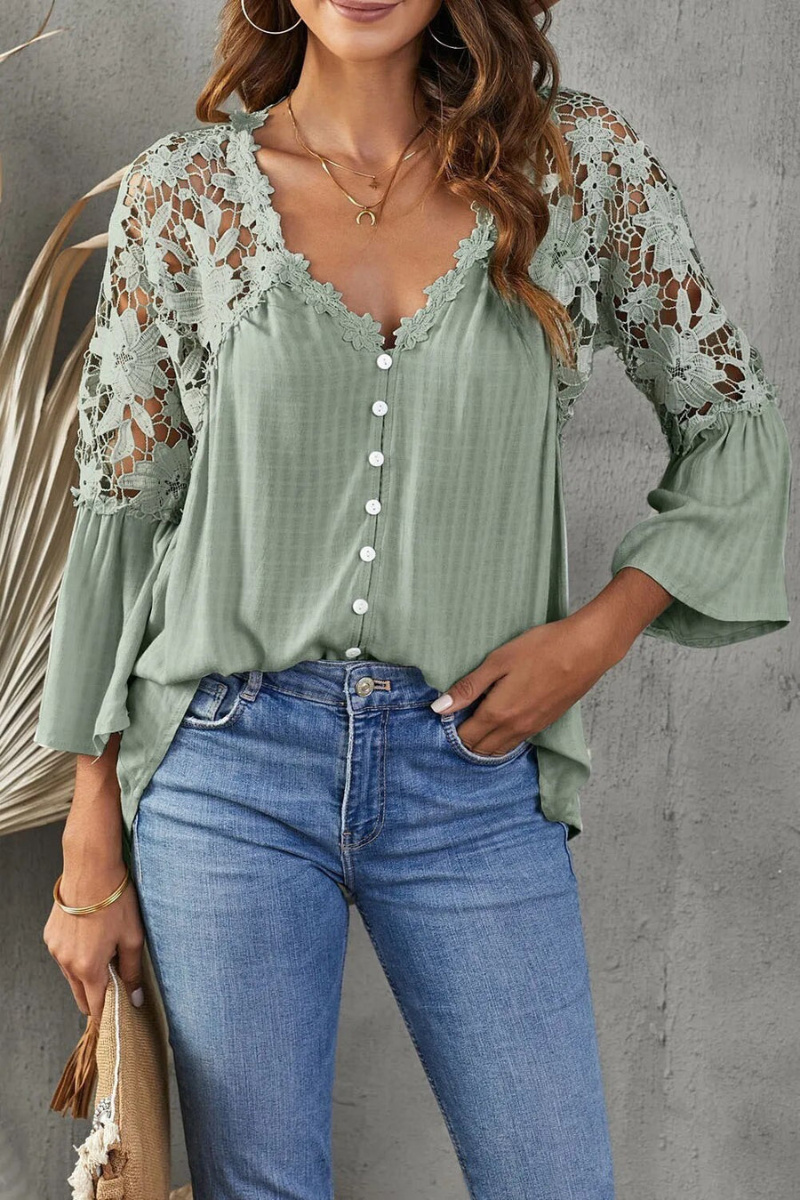 LD | Gehaakte blouse