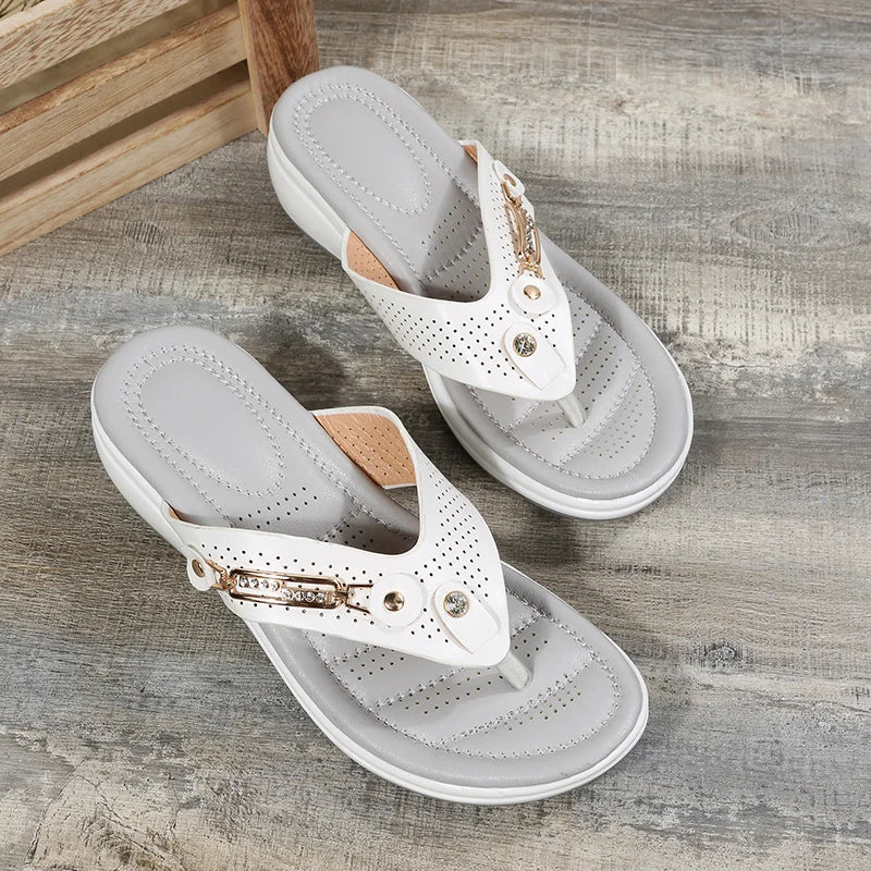 LD | dames sleehakken Clip Toe sandalen outdoor slippers casual dames