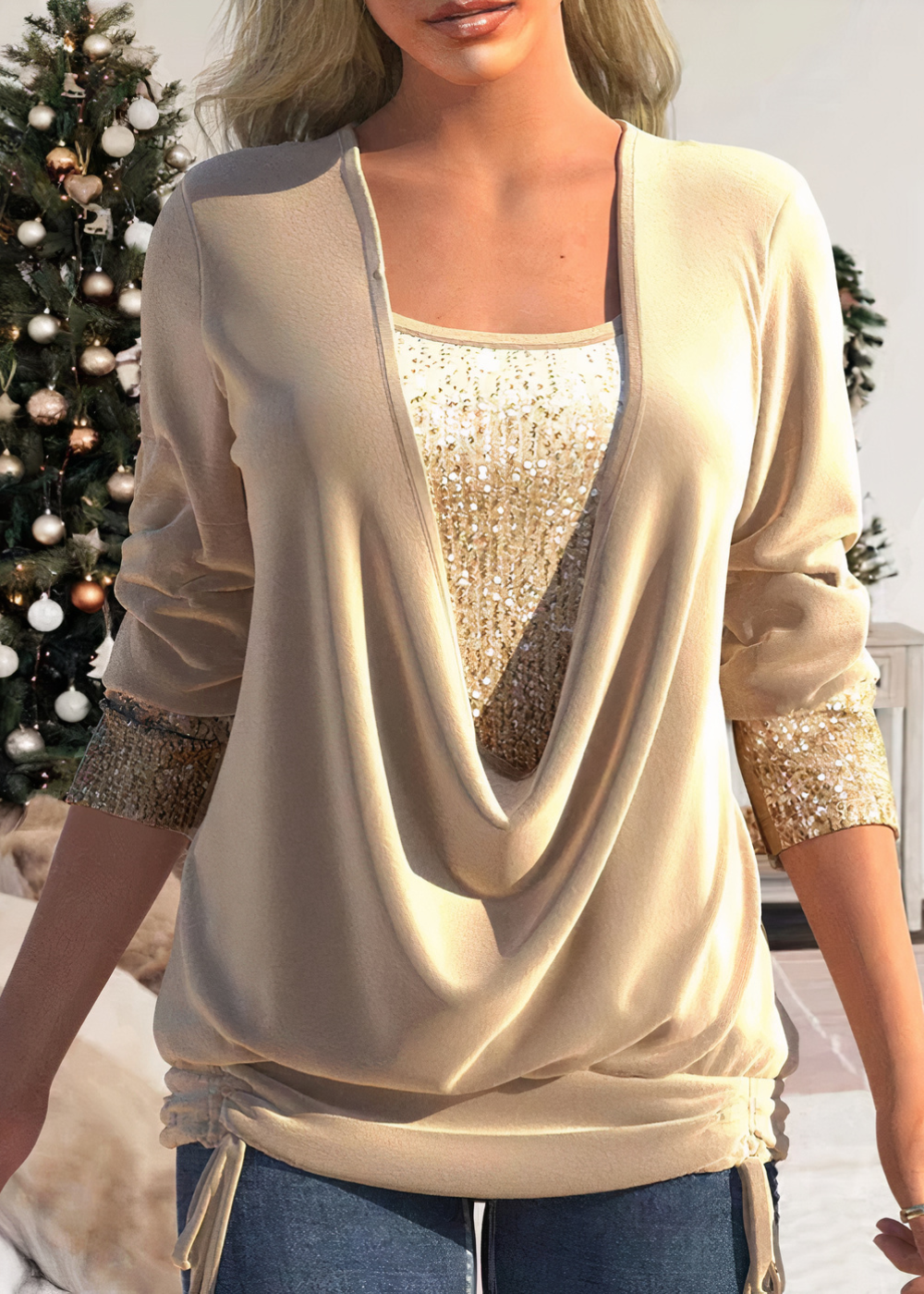 LD | Moderne en modieuze winterblouse