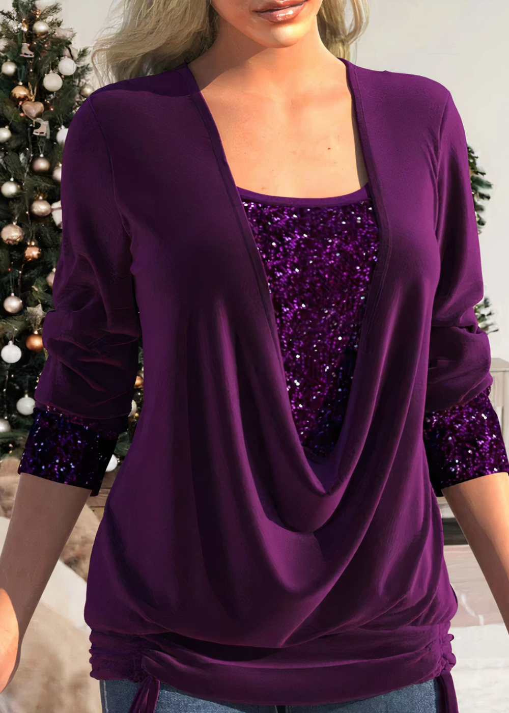 LD | Moderne en modieuze winterblouse