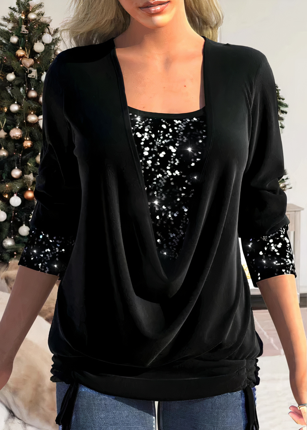 LD | Moderne en modieuze winterblouse