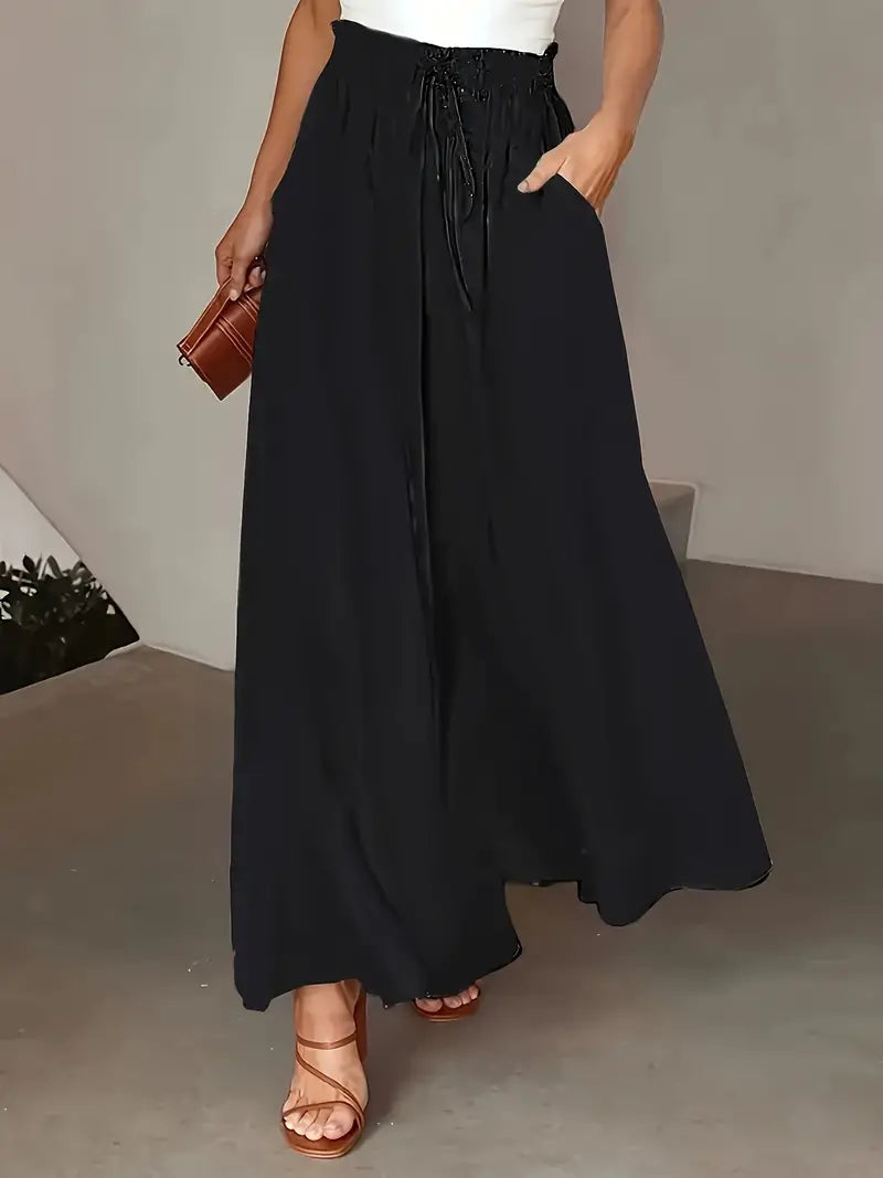 LD | Elegante en chique broek met wijde pijpen