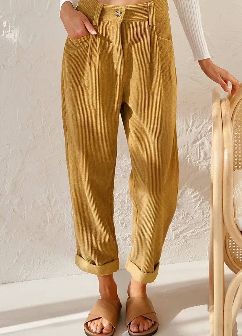 LD | Stijlvolle corduroy broek