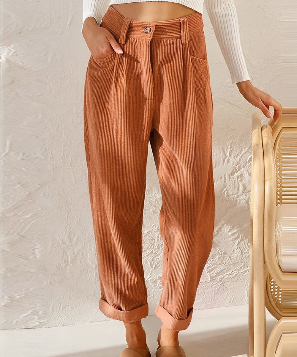 LD | Stijlvolle corduroy broek