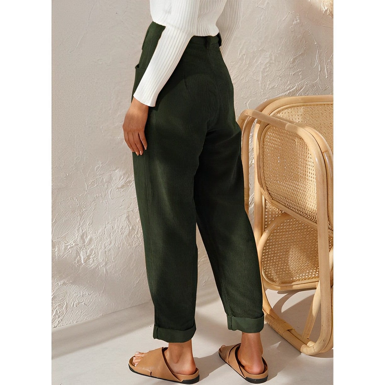 LD | Stijlvolle corduroy broek