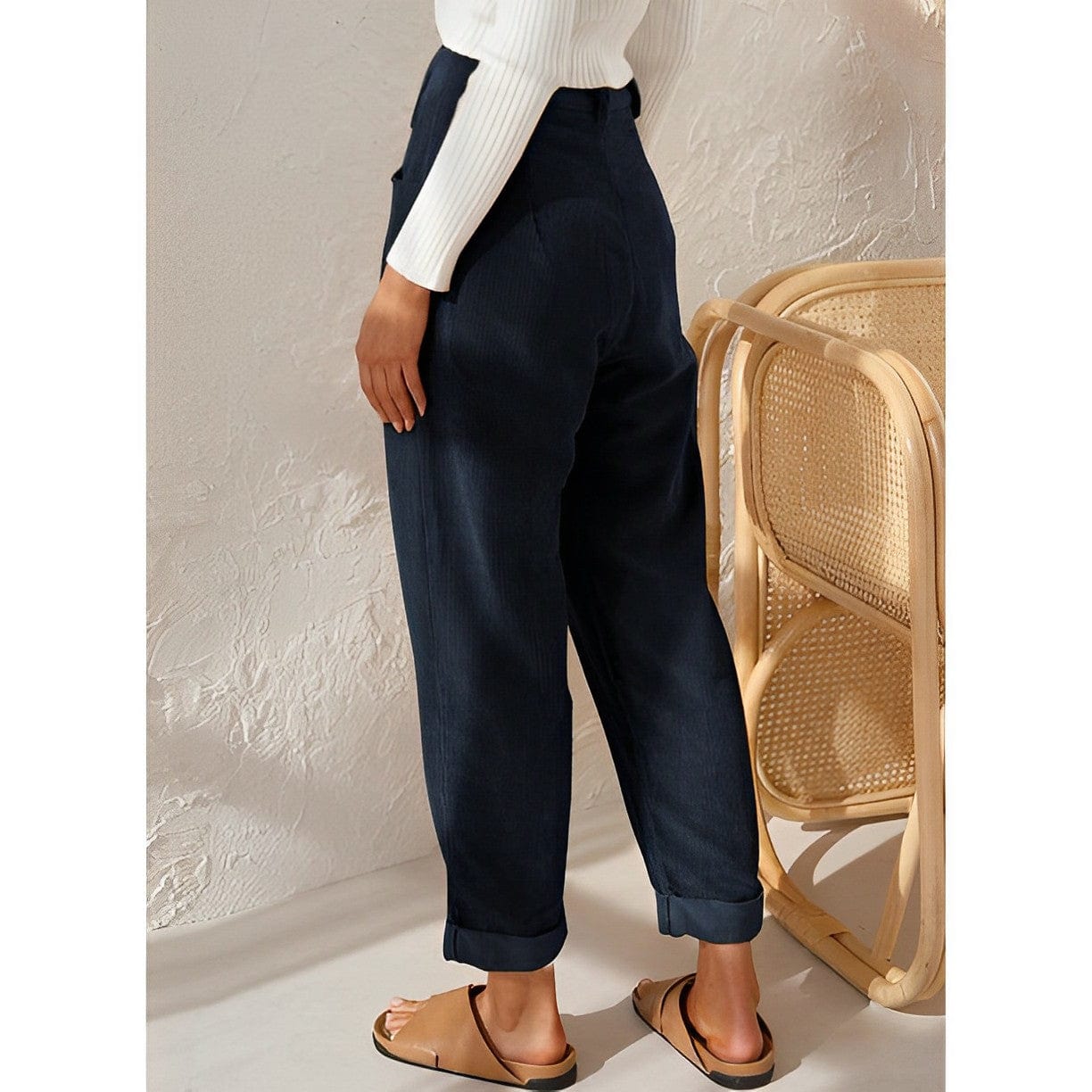 LD | Stijlvolle corduroy broek