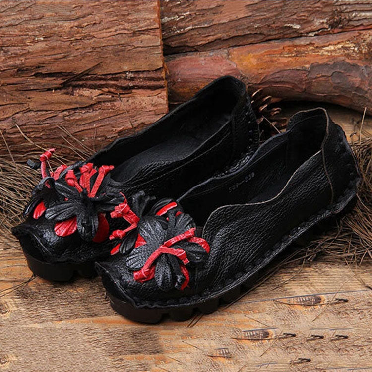 LD | Glamoureuze casual schoenen met bloemendetail