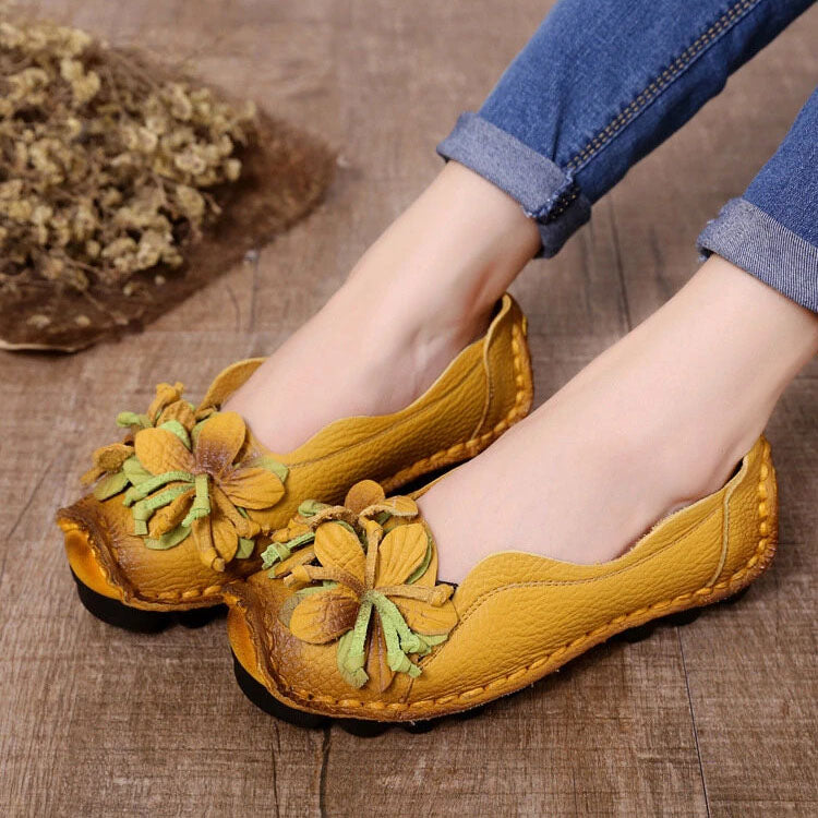 LD | Glamoureuze casual schoenen met bloemendetail