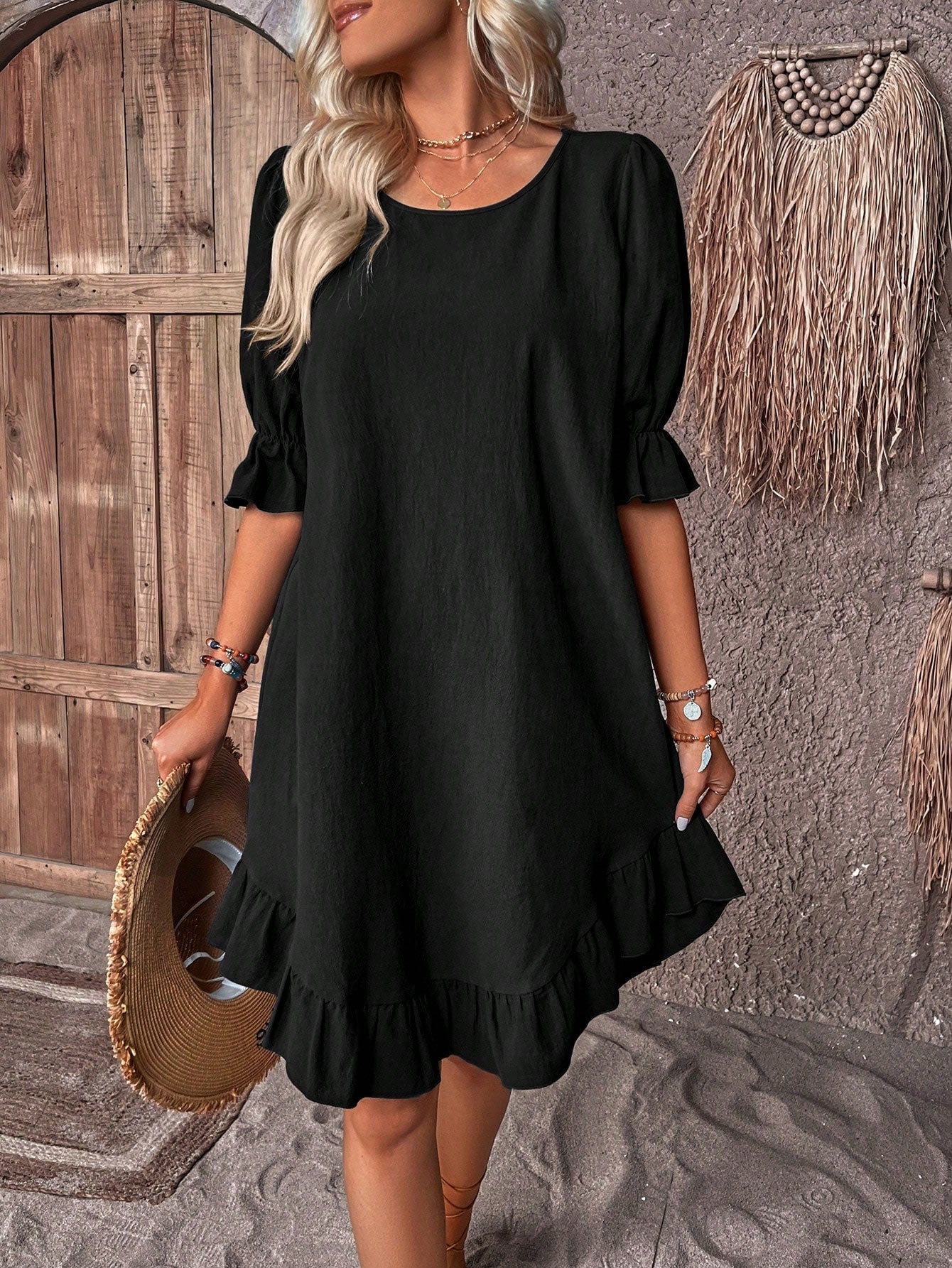 LD | elegant zomerjurkje met schattige franje details