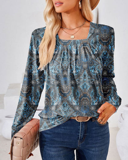 LD | Casual en modieuze winter blouse