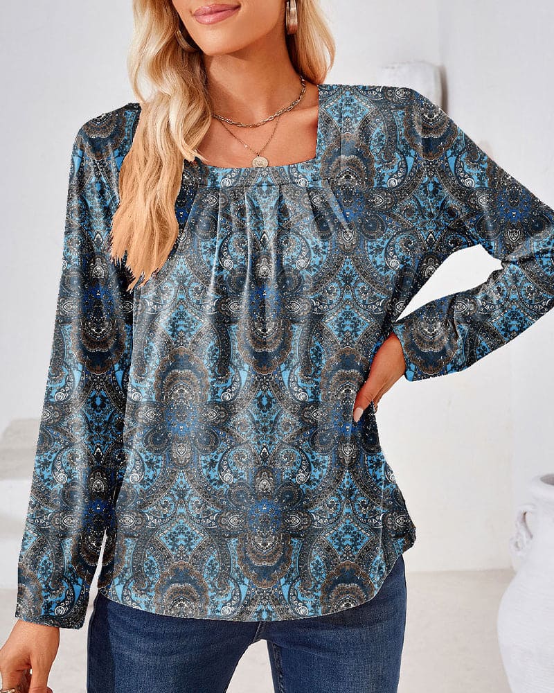 LD | Casual en modieuze winter blouse