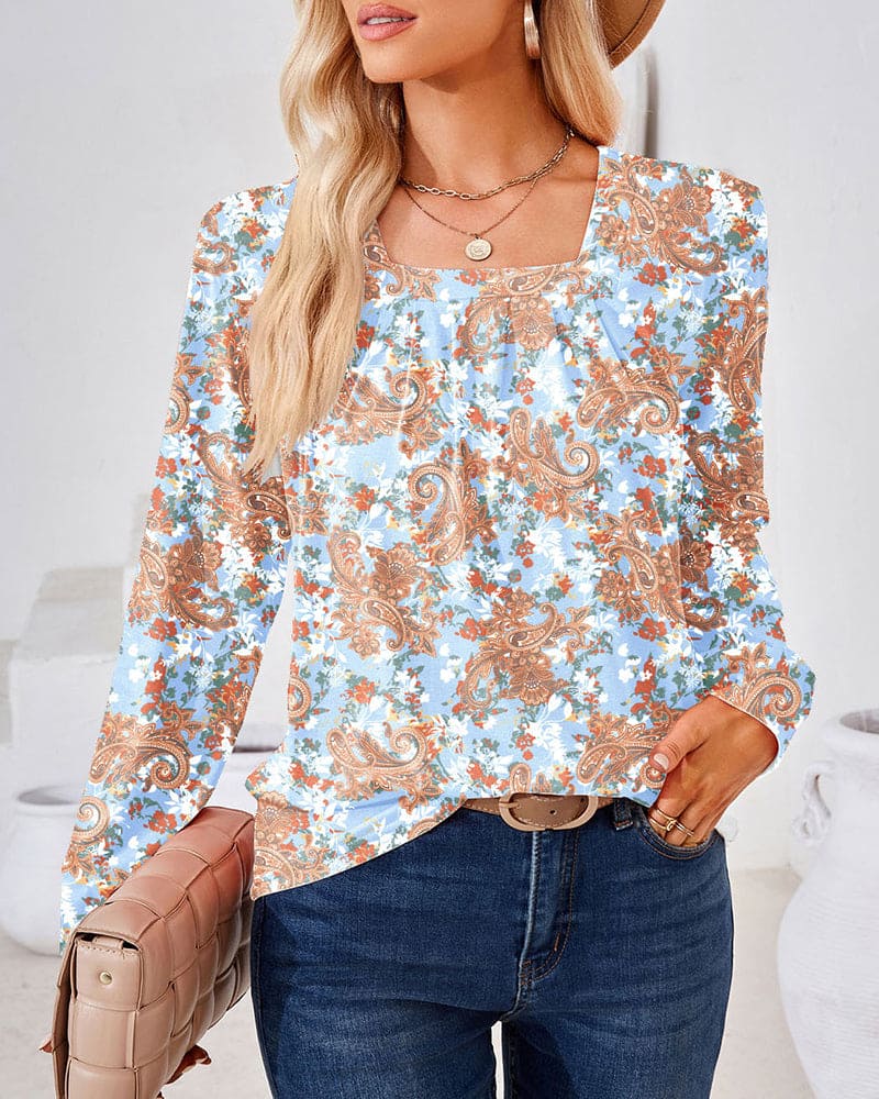 LD | Casual en modieuze winter blouse