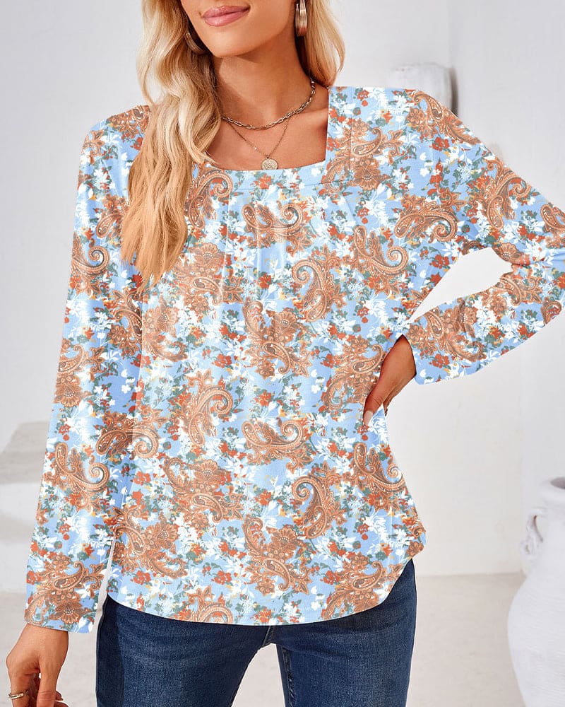 LD | Casual en modieuze winter blouse