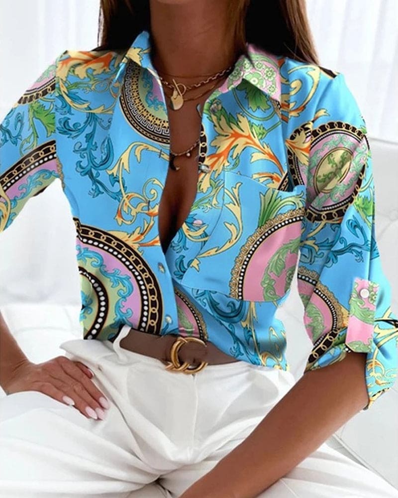 LD | Levendige en lichte blouse