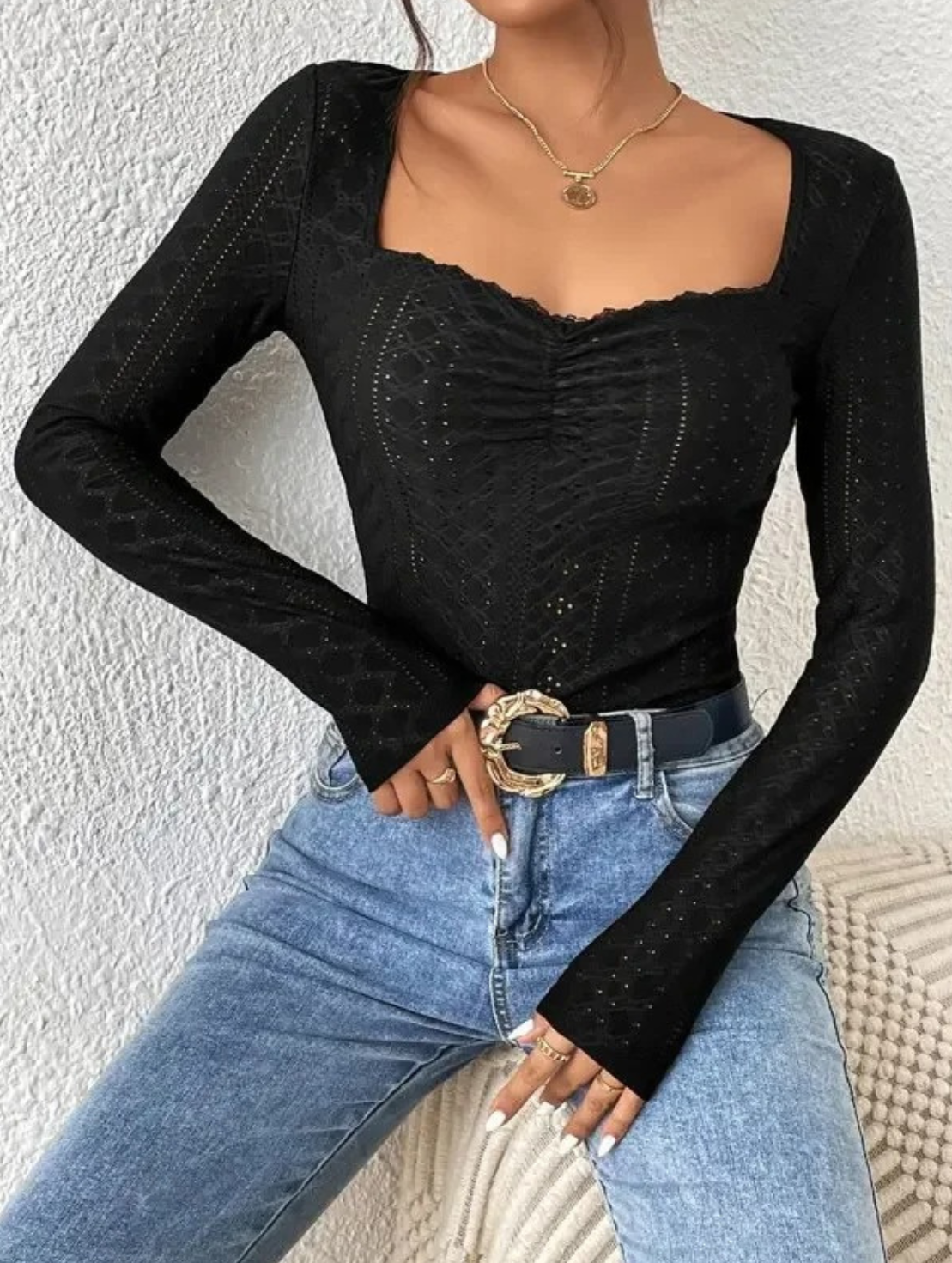 LD | Casual en comfortabele winterblouse