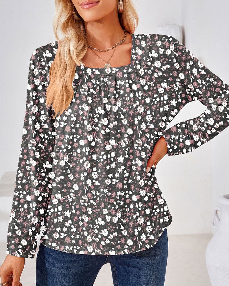 LD | Casual en modieuze winter blouse