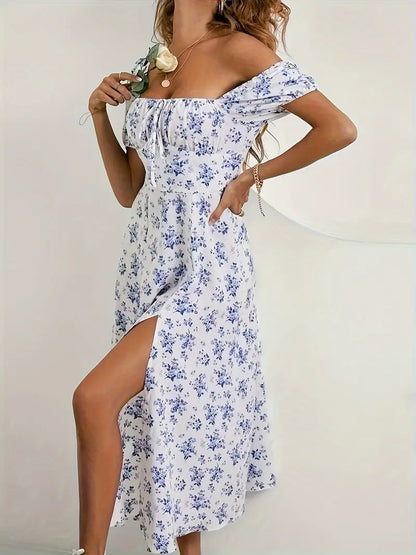 LD | Chique jurk met split voor lente en zomer