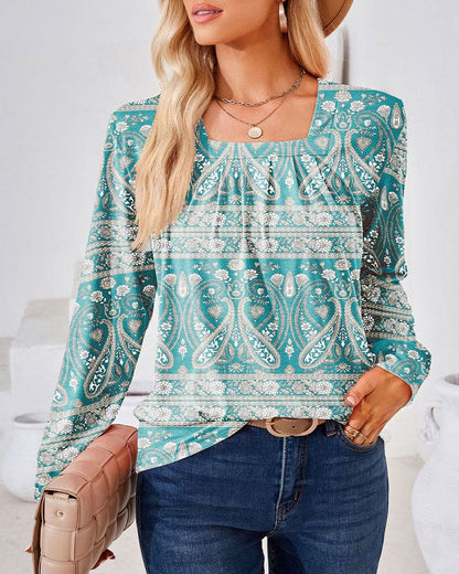 LD | Casual en modieuze winter blouse