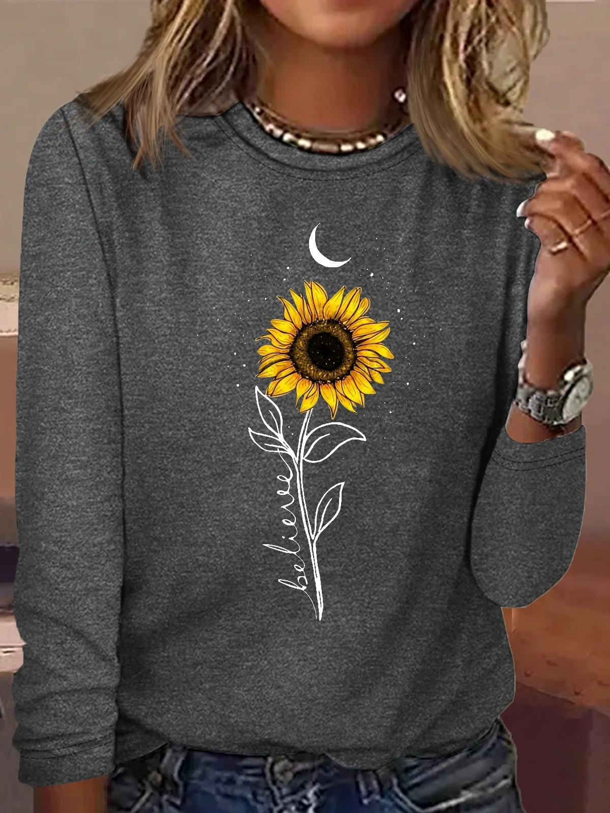 LD | Casual en moeiteloos winter T-shirt