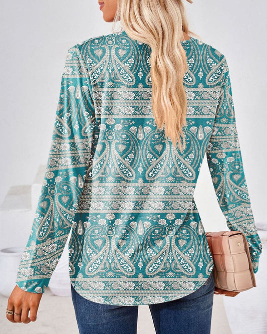 LD | Casual en modieuze winter blouse
