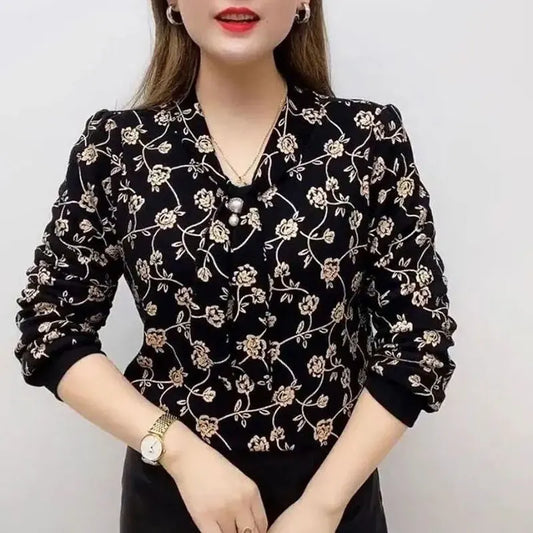 LD | Casual en modieuze winter blouse