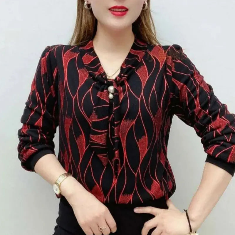 LD | Casual en modieuze winter blouse