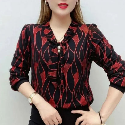 LD | Casual en modieuze winter blouse