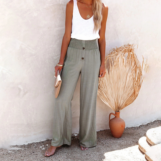 LD | Losse broek met hoge taille