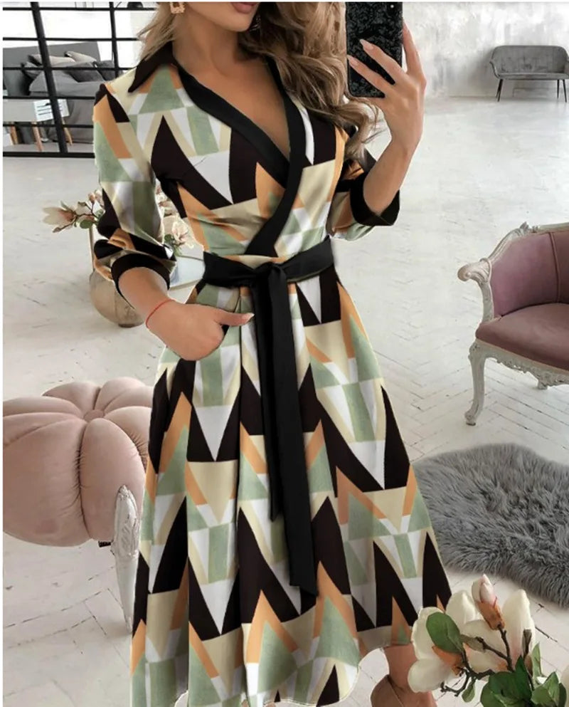 LD | Elegante wikkeljurk
