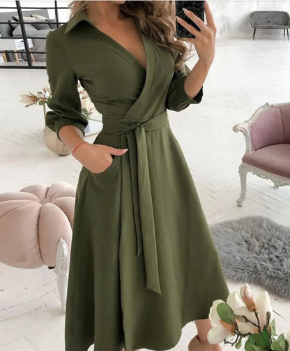 LD | Elegante wikkeljurk