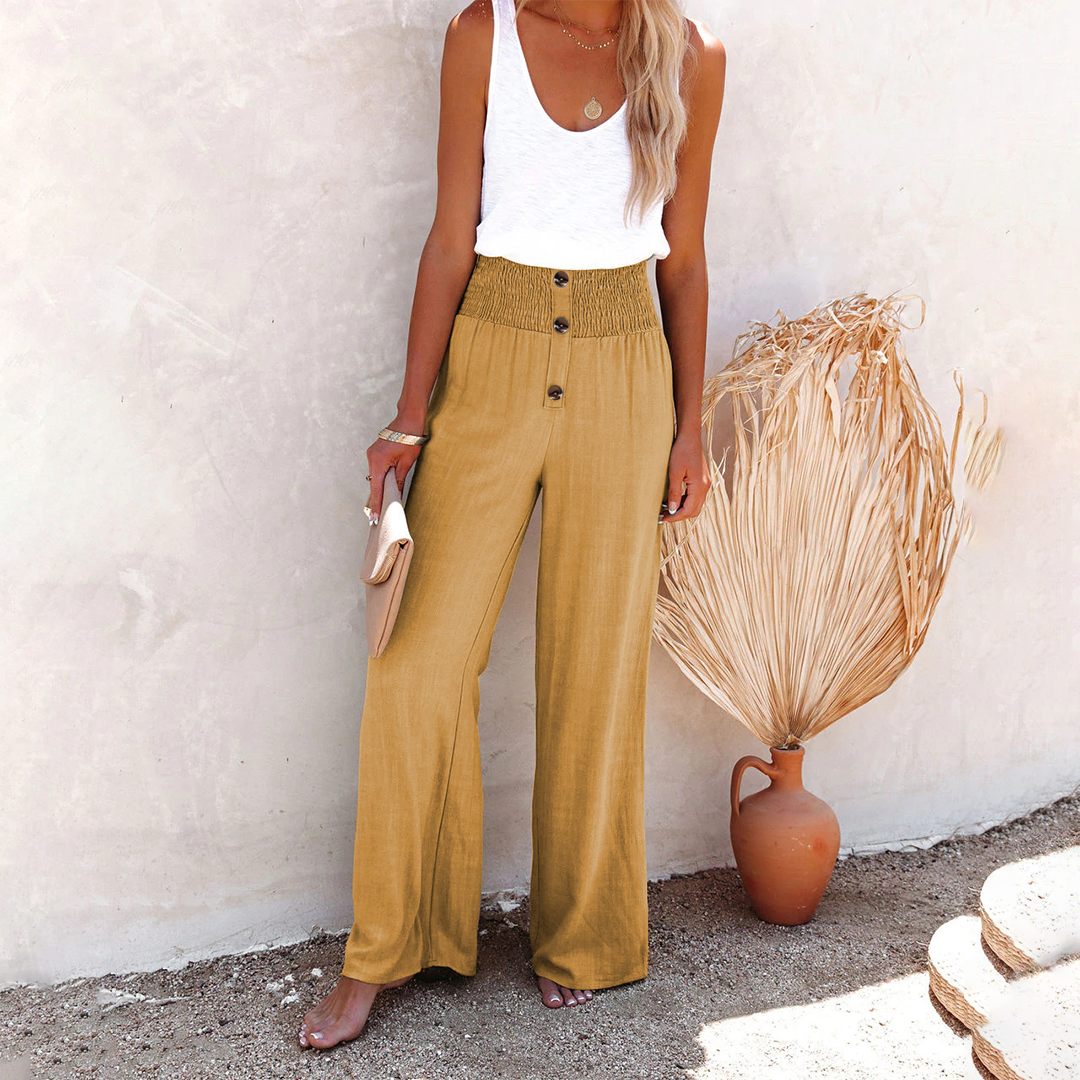 LD | Losse broek met hoge taille