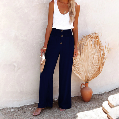 LD | Losse broek met hoge taille