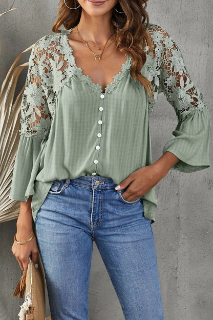 LD | Gehaakte blouse