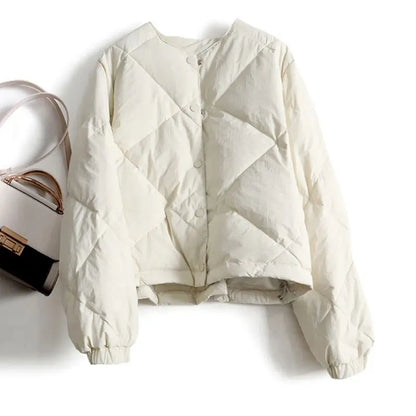 LD en modieus winterkledingstuk