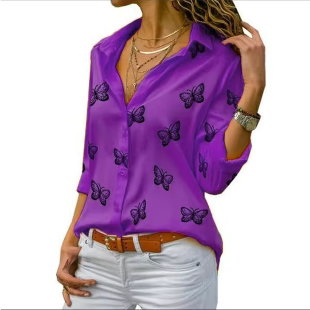 LD | Casual en ontspannen winterblouse
