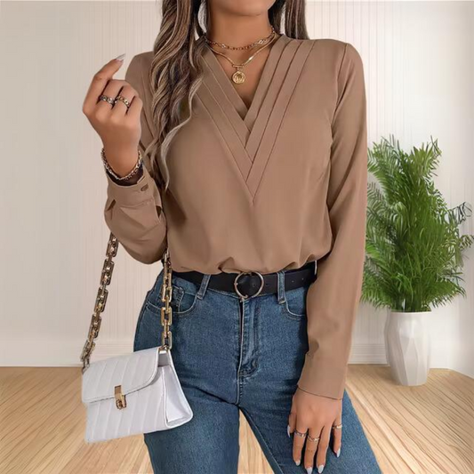 LD | Casual en modieuze winter blouse