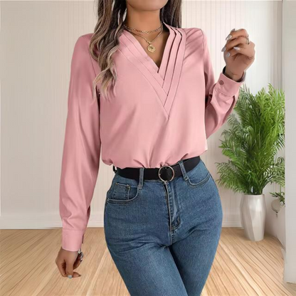 LD | Casual en modieuze winter blouse