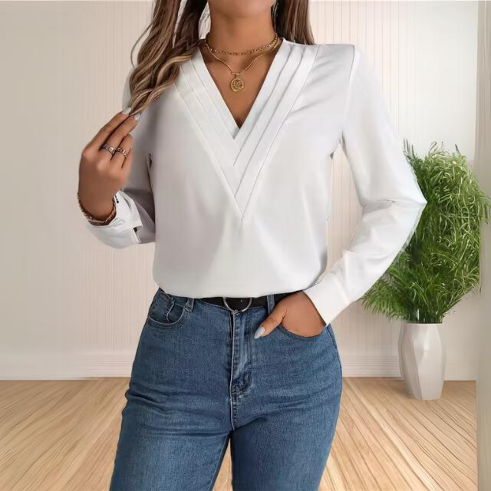 LD | Casual en modieuze winter blouse