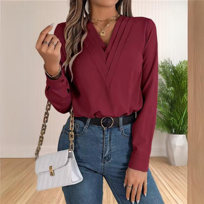 LD | Casual en modieuze winter blouse