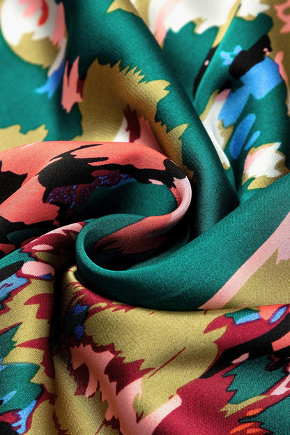 LD | elegante groene mini jurk voor vrouwen