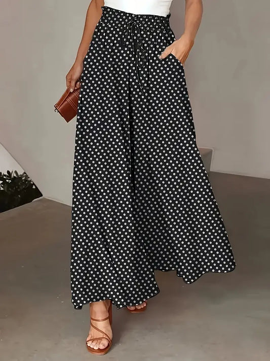 LD | Elegante en chique broek met wijde pijpen